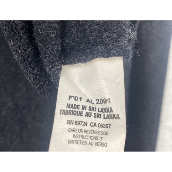 Columbia Sweater Womens Extra Large Gray Merino Wool Blend V Neck Pullover - Picture 7 of 7